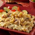 Baked Mushroom Mac 'n' Cheese