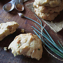 Baked Potato Cookies with Sour Cream & Chives